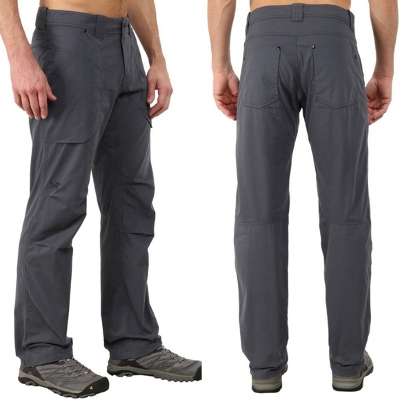 Arc'teryx Sullivan Pants Cargo Trail Hiking outdoor trim fit articulated knees - Picture 1 of 11